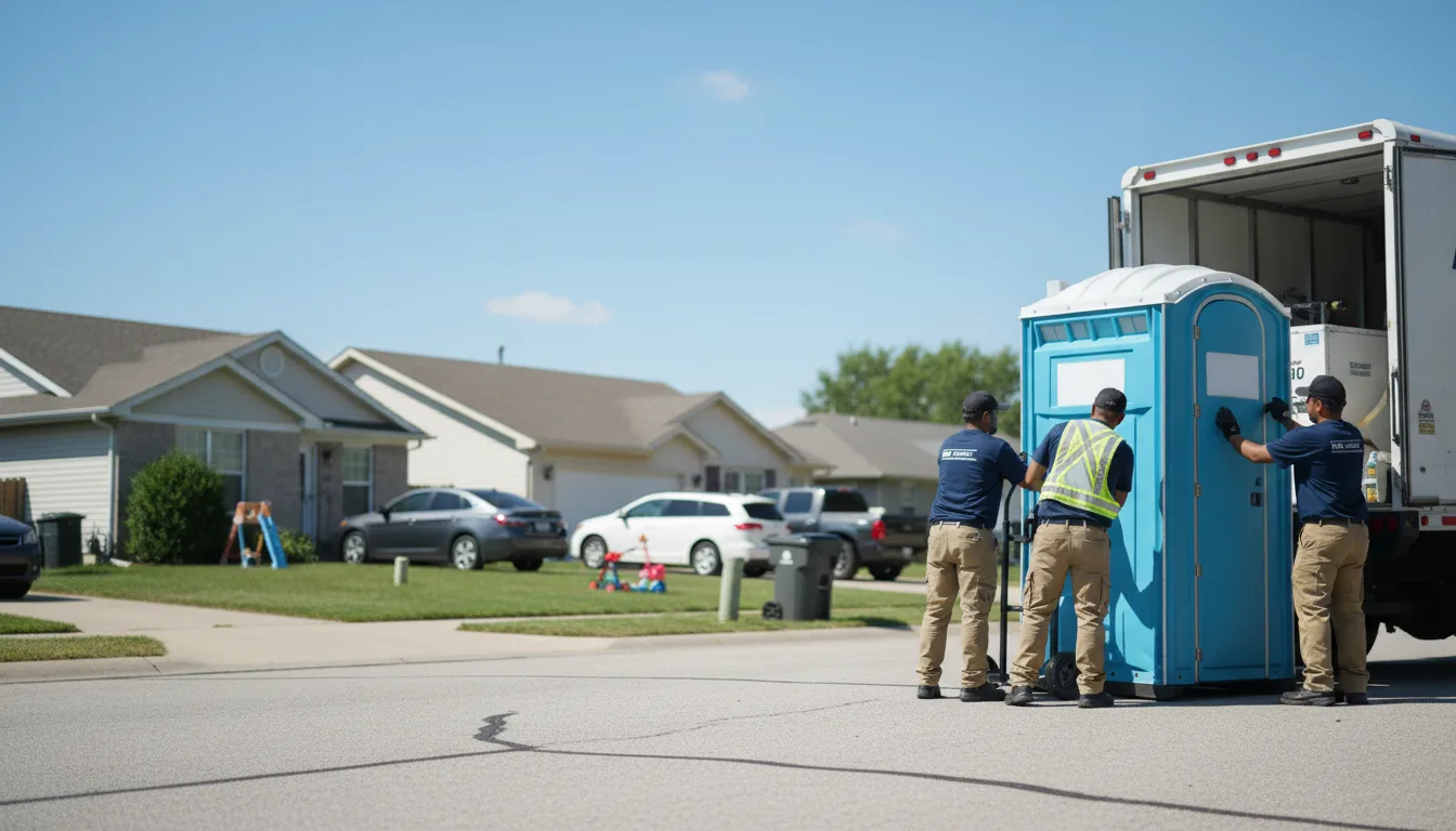 Standard Porta Potty Rentals in Laura, IL near me